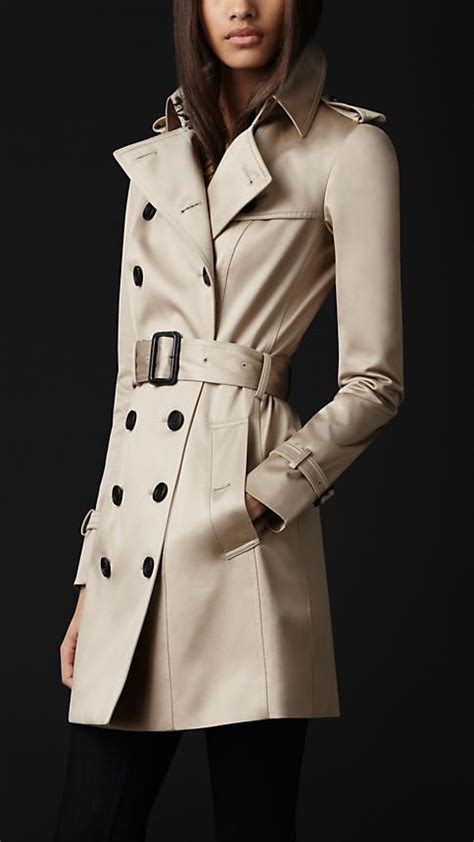 denim trench coat burberry|burberry trench coats damen.